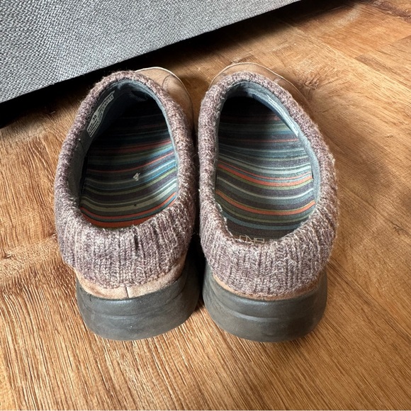 Dansko Eartha Brown leather slip on clogs - Picture 5 of 8